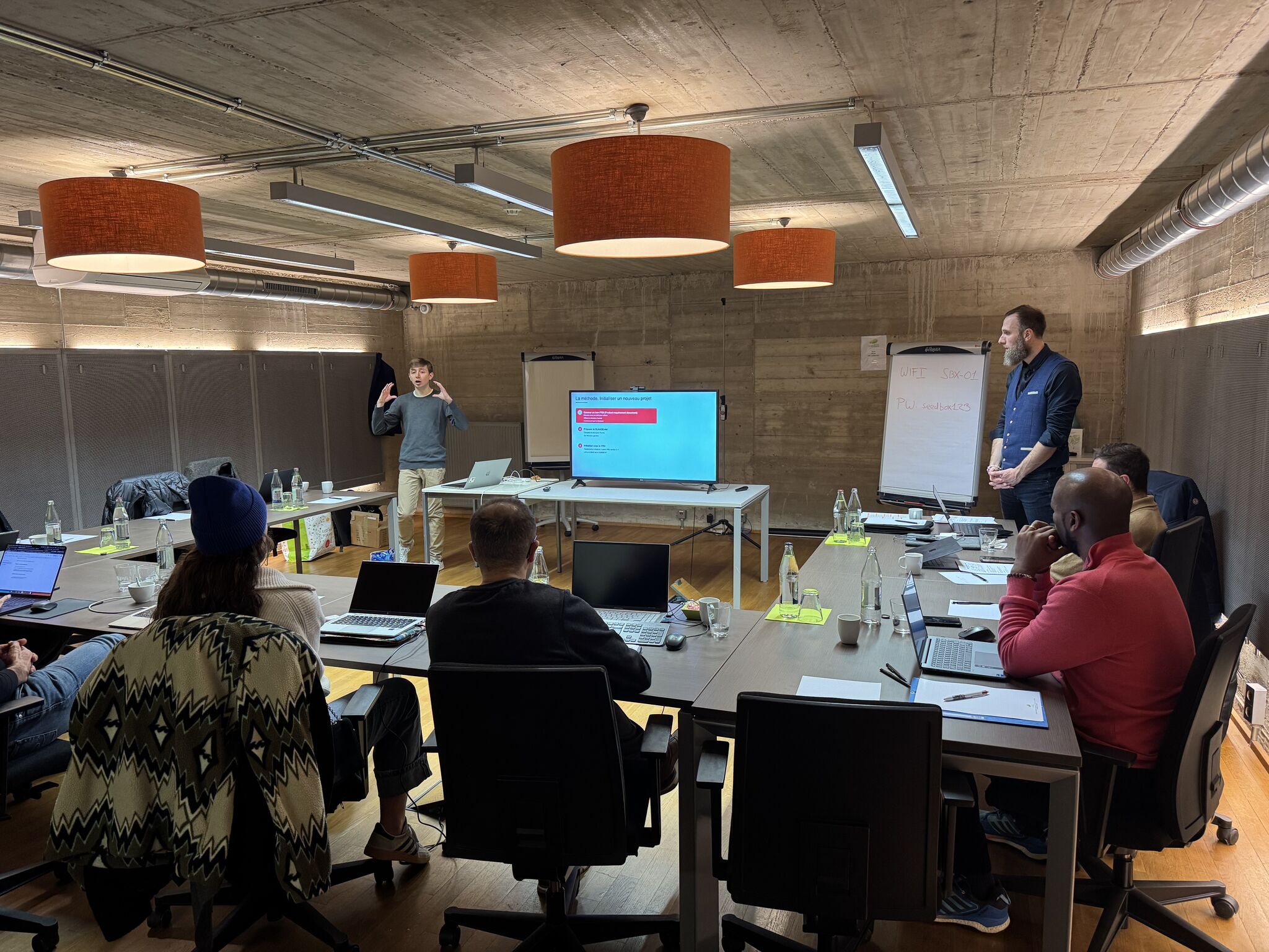 Formation Vibe Coding - Session en groupe